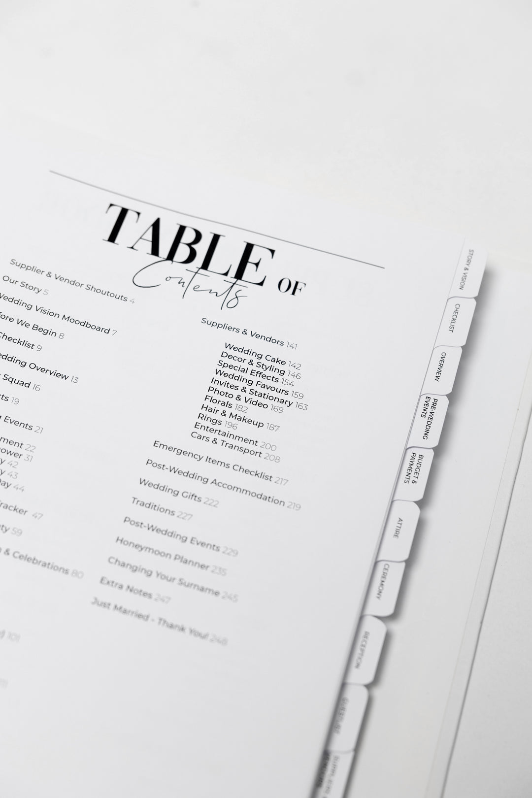Wedding Planner Organiser
